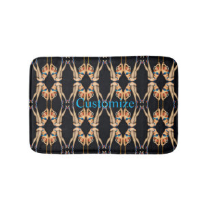 Tapis De Bain Pinceaux Vintages acrobatiques Thunder_Cove