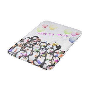 Tapis De Bain Pingouins