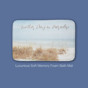 Tapis De Bain Plage côtière L'avoine marine et les dunes de sabl