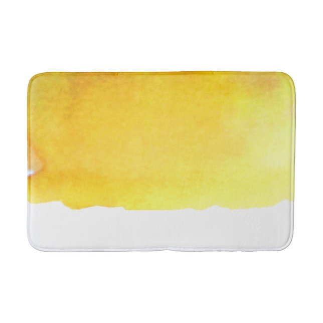 Tapis De Bain Plage de sable jaune (Devant)