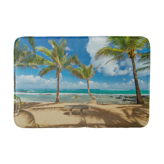 Tapis De Bain Plages tropicales | Kuau Cove Beach, Maui Hawaii (Devant)