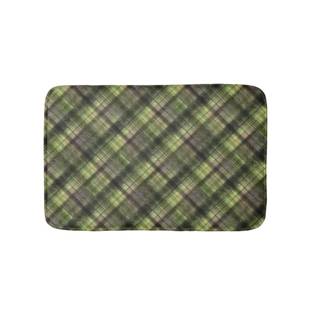 Tapis De Bain Plaid écossais écossais écossais écossais classiqu (Devant)