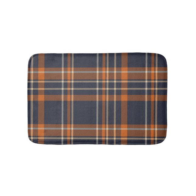 Tapis De Bain Plaid rustique Noël/hiver (Devant)
