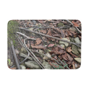 Tapis De Bain Plancher de forêt avec la pointe de flèche