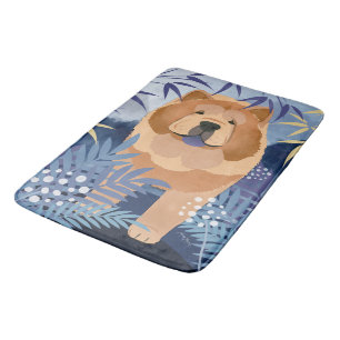 Tapis De Bain Plaque de caisse à boue lisse INDIGO