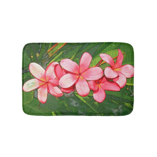 Tapis De Bain Plumeria (Devant)
