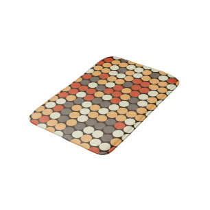 Tapis De Bain Points rétro