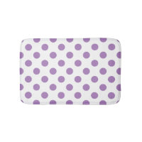 Pois de lavande sur blanc