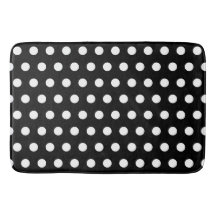 Pois noirs et blancs modernes