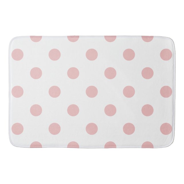 Tapis De Bain Pois roses (Devant)