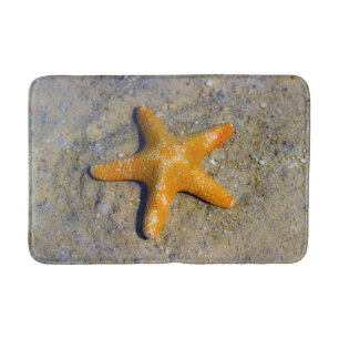 Tapis De Bain Poisson étoilée dans le sable