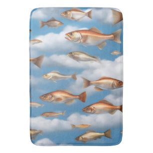 Tapis De Bain Poisson pluvieux