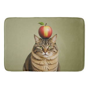 Tapis De Bain Pomme de chat