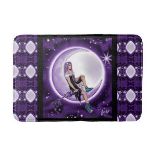 Tapis De Bain Pomme Lune Mat Bain Enfant