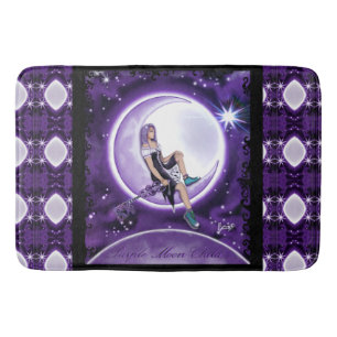 Tapis De Bain Pomme Lune Mat Bain Enfant