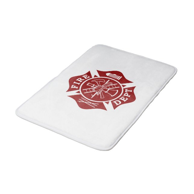 Tapis De Bain Pompier Petit Mat Bain (Angle)