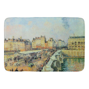 Tapis De Bain Pont Neuf, Après-midi, Sunlight Camille Pissarro