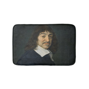 Tapis De Bain Portrait de Rene Descartes c.1649
