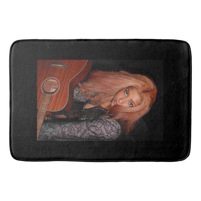Tapis De Bain Portrait d'une belle jeune fille (Devant)