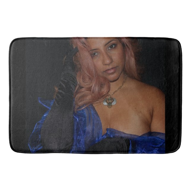 Tapis De Bain Portrait d'une belle jeune fille (Devant)