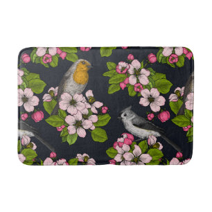 Tapis De Bain Poster de animal. Ailes papillons.