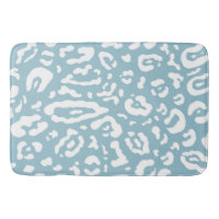 Poster de animal Cheetah Leopard bleu et blanc