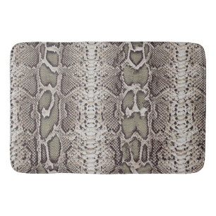 Tapis De Bain Poster de animal de peau de serpent