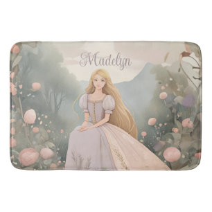 Tapis De Bain Princesse Enchantée Rapunzel