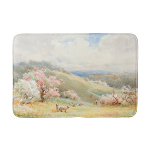 Tapis De Bain Printemps vintage par Joseph Rubens Powell