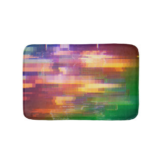 Tapis De Bain problème Abstrait : texture de l'écran de test