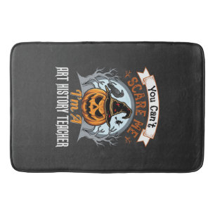 Tapis De Bain Professeur d'histoire de l'art Halloween Design de