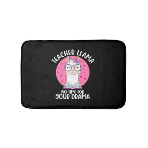Tapis De Bain Professeur Llama