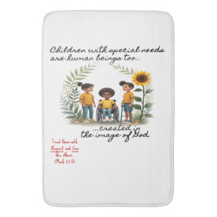 Tapis De Bain Promotion des enfants ayant des besoins particulie