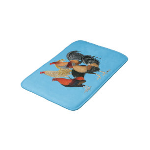 Tapis De Bain Quatre gamecocks