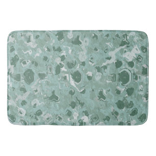 Tapis De Bain Quatre nuances de vert Abstrait