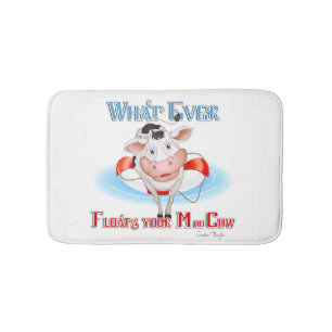 Tapis De Bain Quelle Que Soit La Chaudière De Votre Vache Moo