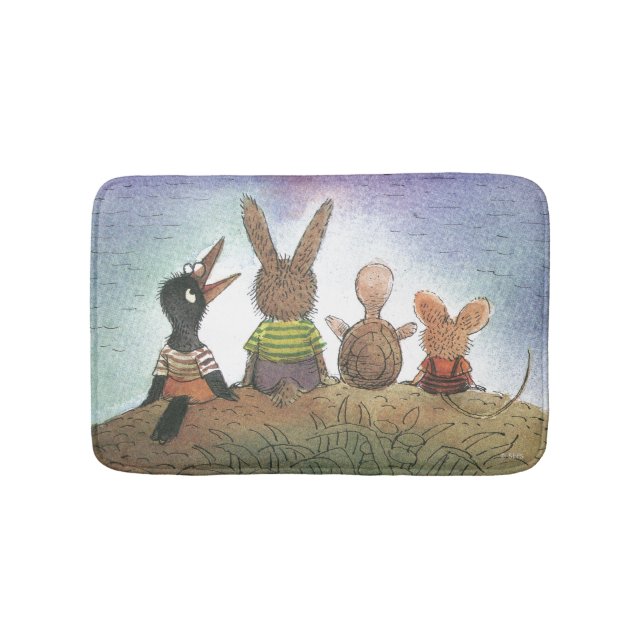 Tapis De Bain Quelque chose de rouge (Devant)