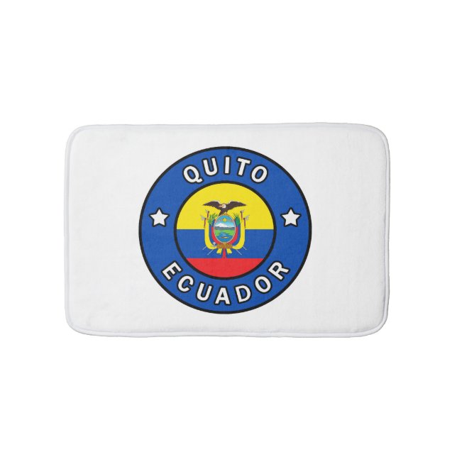 Tapis De Bain Quito Équateur (Devant)