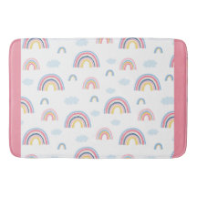 Rainbows Boho Rose Bleu Jaune Fun Girl
