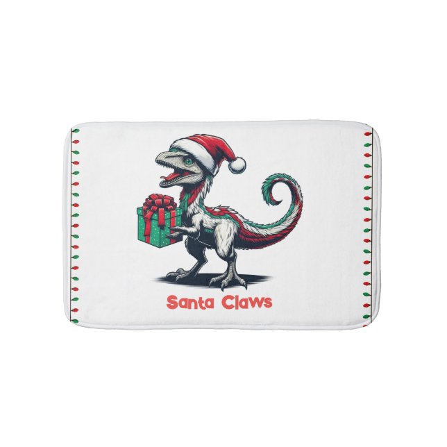 Tapis De Bain rapace de Noël Santa hat (Devant)