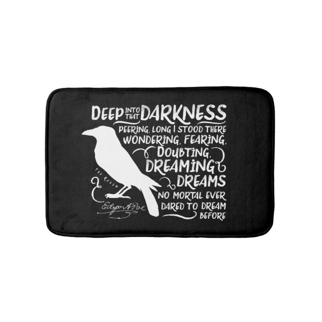 Tapis De Bain Raven (profondément dans cette obscurité) par (Devant)