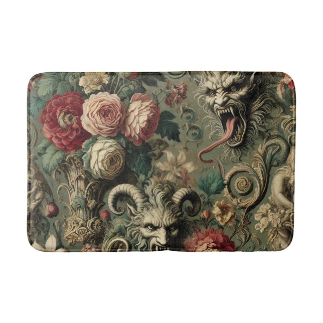 Tapis De Bain 🩸 Récolte Renégade - Gothique victorien (Devant)