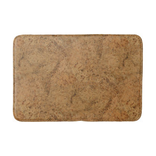 Tapis De Bain Regard du bois de grain de fumée d'écorce