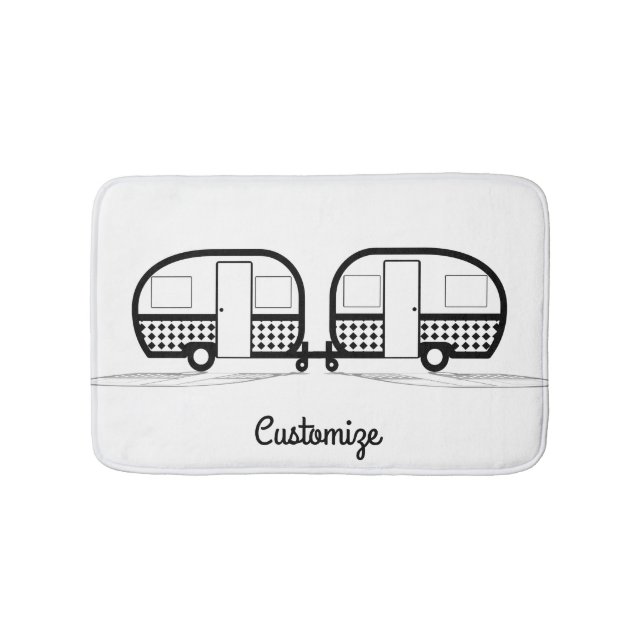 Tapis De Bain Remorque classique Caravan Thunder_Cove  (Devant)