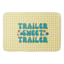 Tapis De Bain Remorque Sweet Trailer Arlequin Jaune