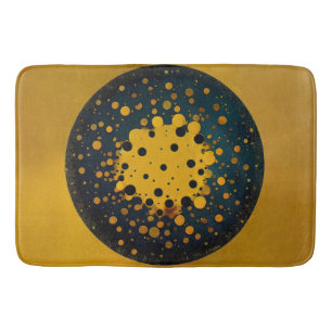 Tapis De Bain Renaissance – Cercle Abstrait d'Émergence