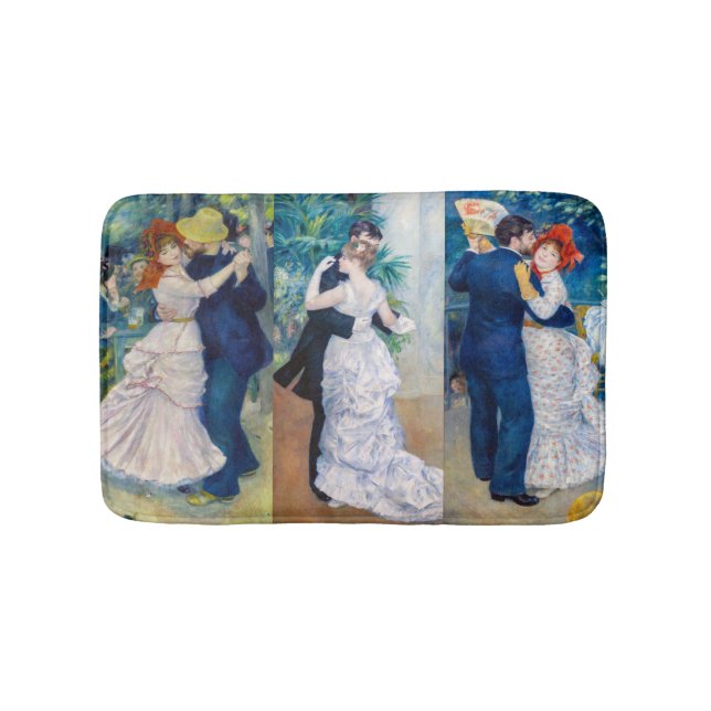 Tapis De Bain Renoir - Dance serie : Bougival, Ville & Pays (Devant)