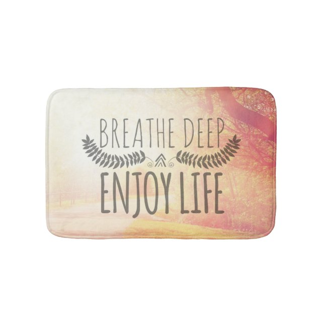 Tapis De Bain Respirez profondément (Devant)