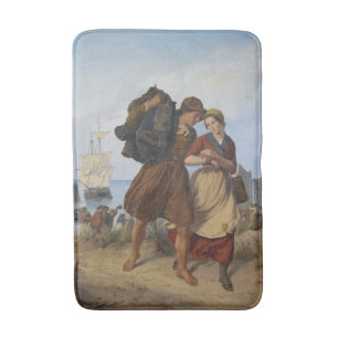 Tapis De Bain Retour du pêcheur (par Rudolf Jordan)