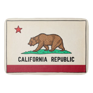 Tapis De Bain Rétro Golden State Bear République de Californie